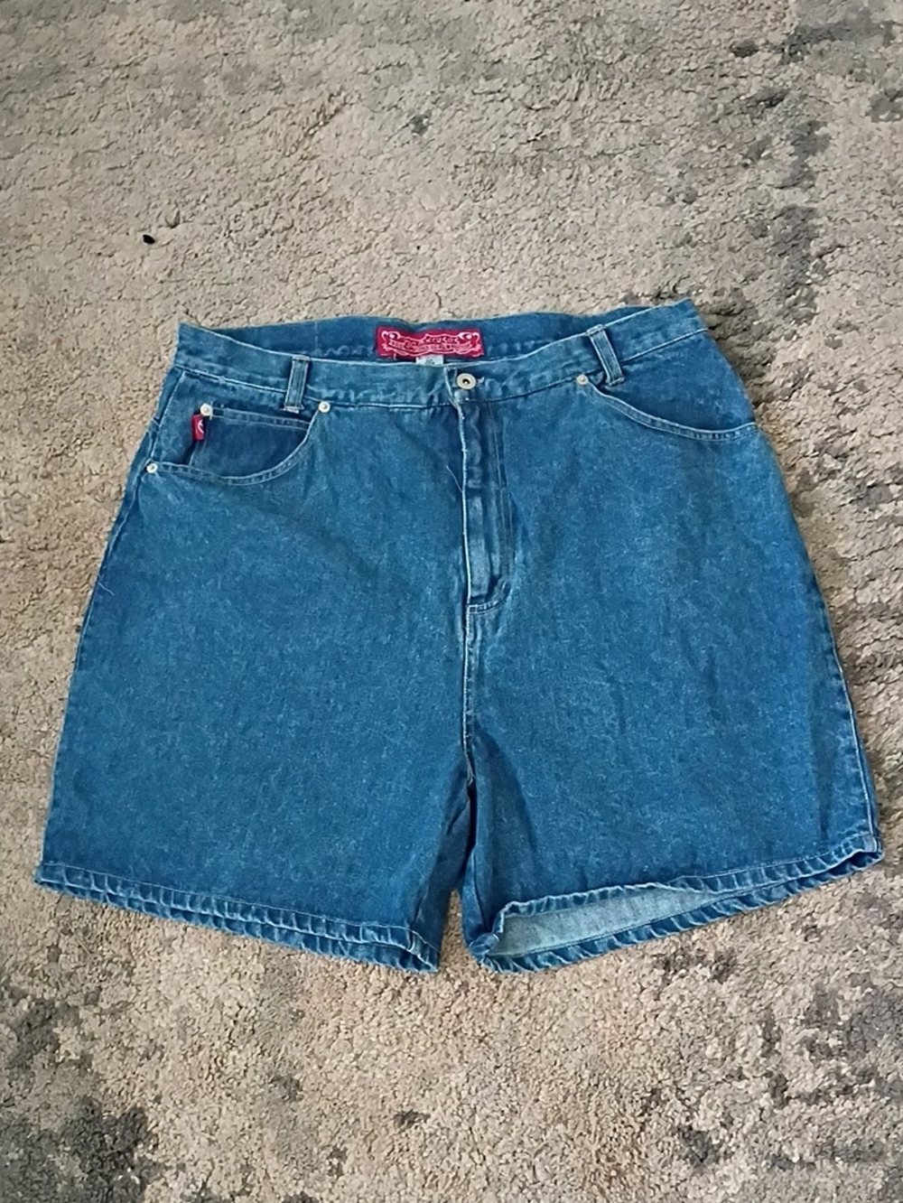 Vintage 90s No Excuses Femme Fatale Jean Shorts